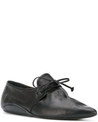 Chaussures en cuir noires Marsèll