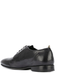 Chaussures en cuir noires Officine Creative