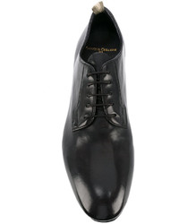 Chaussures en cuir noires Officine Creative