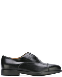 Chaussures en cuir noires Salvatore Ferragamo