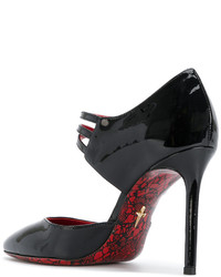 Chaussures en cuir noires Cesare Paciotti