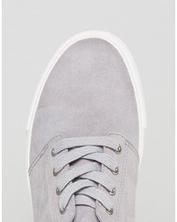Chaussures en daim grises Asos