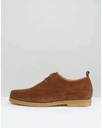 Chaussures en daim marron Asos