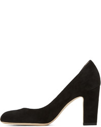 Chaussures en daim noires Jimmy Choo