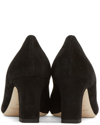 Chaussures en daim noires Jimmy Choo