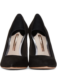 Chaussures en daim noires Sophia Webster