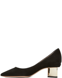 Chaussures en daim noires Nicholas Kirkwood