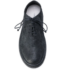 Chaussures en daim noires Marsèll