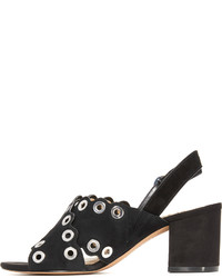 Chaussures en daim noires Sam Edelman