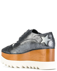 Chaussures gris foncé Stella McCartney