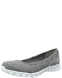 Chaussures grises Skechers