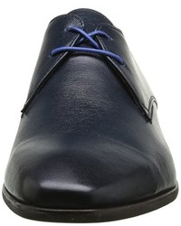 Chaussures habillées bleu marine Azzaro