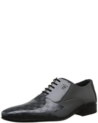 Chaussures habillées gris foncé Pierre Cardin