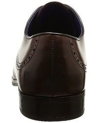 Chaussures habillées marron foncé Azzaro