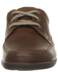 Chaussures habillées marron foncé Clarks