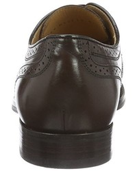 Chaussures habillées marron foncé Geox