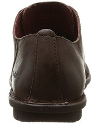 Chaussures habillées marron foncé Kickers