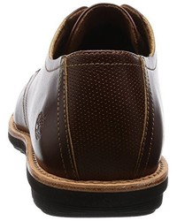Chaussures habillées marron foncé Timberland