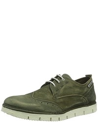 Chaussures habillées olive Yellow Cab