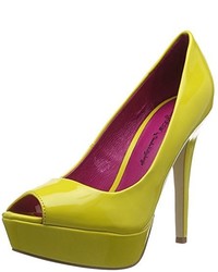 Chaussures jaunes Ladystar By Daniela Katzenberger