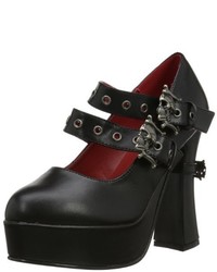 Chaussures noires Demonia