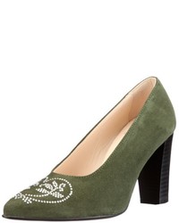 Chaussures olive Diavolezza