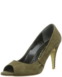 Chaussures olive Gaspard Yurkievich