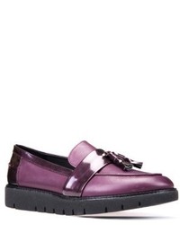 Chaussures plates violettes