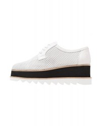Chaussures richelieu blanches Bronx