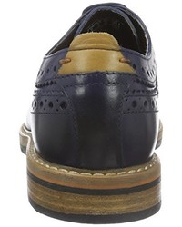 Chaussures richelieu bleu marine Clarks