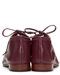 Chaussures richelieu bordeaux Martiniano