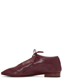 Chaussures richelieu bordeaux Martiniano