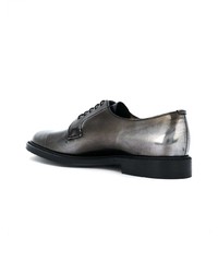 Chaussures richelieu en cuir argentées Church's