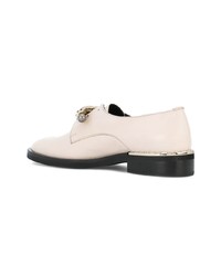 Chaussures richelieu en cuir beiges Coliac