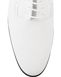 Chaussures richelieu en cuir blanches Common Projects