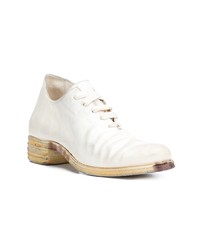 Chaussures richelieu en cuir blanches A Diciannoveventitre