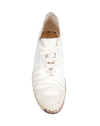 Chaussures richelieu en cuir blanches A Diciannoveventitre