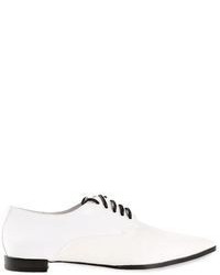 Chaussures richelieu en cuir blanches Senso