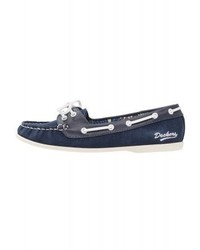 Chaussures richelieu en cuir bleu marine Dockers by Gerli