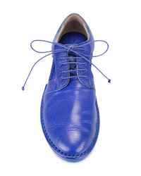 Chaussures richelieu en cuir bleues Marsèll