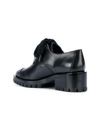 Chaussures richelieu en cuir épaisses noires 3.1 Phillip Lim