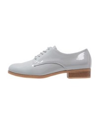 Chaussures richelieu en cuir grises Anna Field