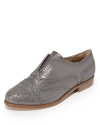 Chaussures richelieu en cuir grises Splendid