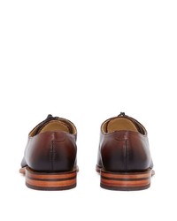 Chaussures richelieu en cuir marron foncé R.M. Williams