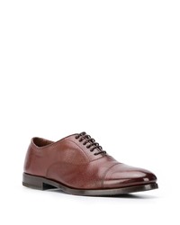 Chaussures richelieu en cuir marron Henderson Baracco