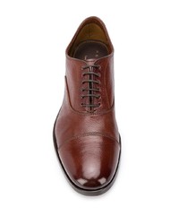 Chaussures richelieu en cuir marron Henderson Baracco