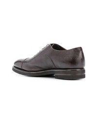 Chaussures richelieu en cuir marron Henderson Baracco