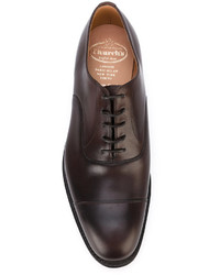 Chaussures richelieu en cuir marron Church's