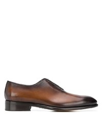Chaussures richelieu en cuir marron Doucal's
