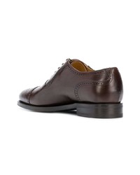 Chaussures richelieu en cuir marron Berwick Shoes
